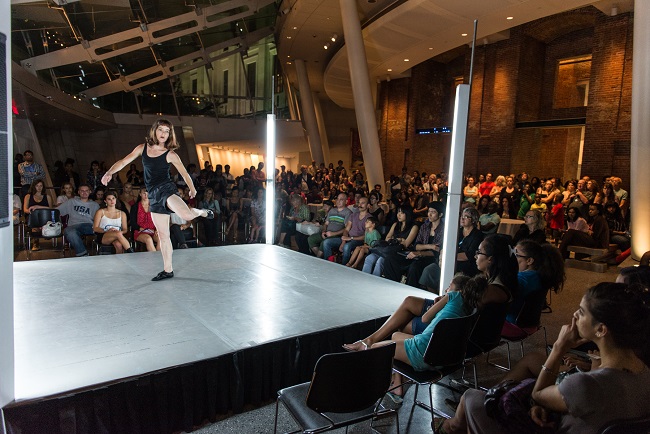 Pamela Vail in A Canary Torsi's Nancy. Photo Courtesy of BEAT Festival.